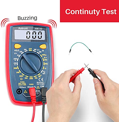 AstroAI 2000 Counts Digital Multimeter for RV Living