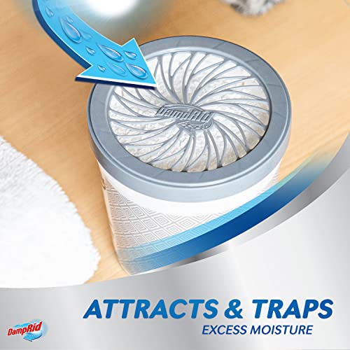 6-Pack DampRid Moisture Absorbers - Fresh Scent, 10% More Power
