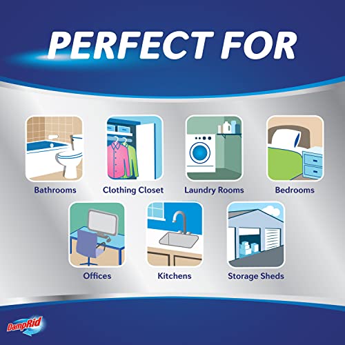 6-Pack DampRid Moisture Absorbers - Fresh Scent, 10% More Power