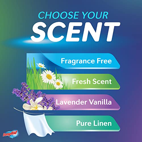 6-Pack DampRid Moisture Absorbers - Fresh Scent, 10% More Power