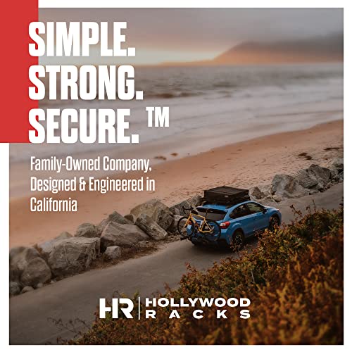 Premium Hollywood RV Rider Hitch Bike Rack - Holds 2 Electric Bikes - Durable Design