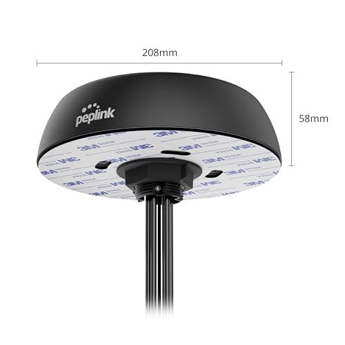Peplink Dual Band Cellular/WiFi Antenna System IP68 Black
