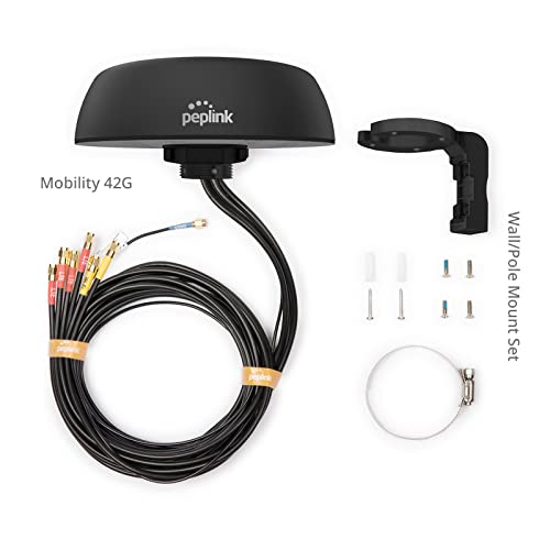 Peplink Dual Band Cellular/WiFi Antenna System IP68 Black