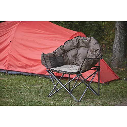 Oversized Folding Chair, Padded Seats, 500-lb Capacity