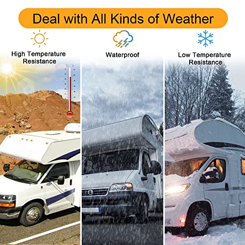 White RV Roof Tape: 6" x 50ft, Repair Leaks