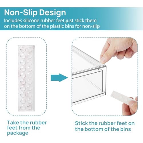 Stackable Storage Drawers Set for RV Organization