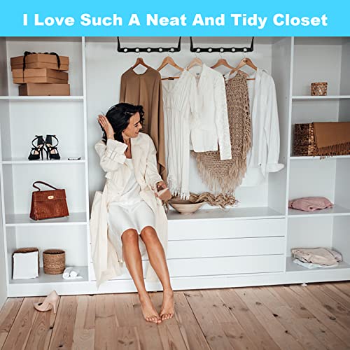10PCS Space Saving Magic Hangers for RV Closets