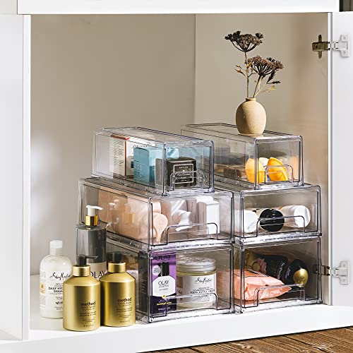 Sorbus Stackable Fridge Drawers - Large (2 Pack)