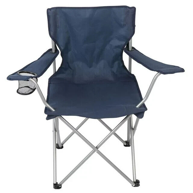 Ozark Trail Blue Folding Camp Chair - Adult Size