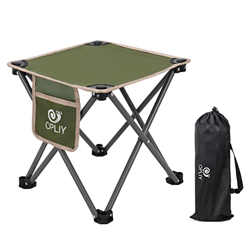 Opliy Folding Camping Stool with Carry Bag