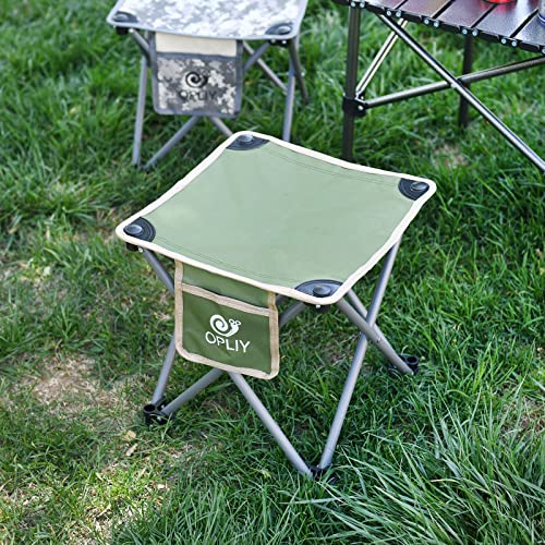Opliy Folding Camping Stool with Carry Bag