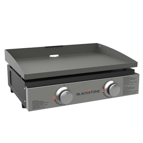 Blackstone 1666 22" Tabletop Griddle, Stainless Steel Faceplate