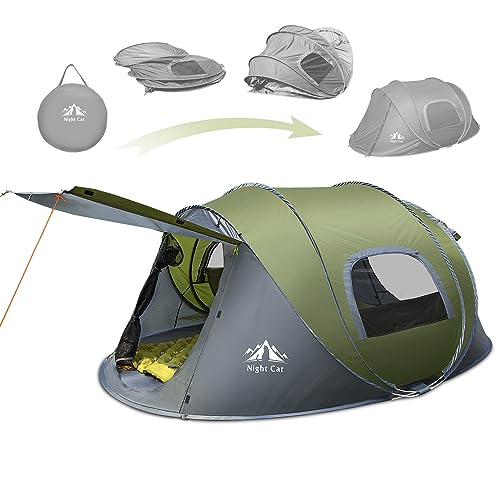 Night Cat Pop-up 2-Person Waterproof Family Camping Tent