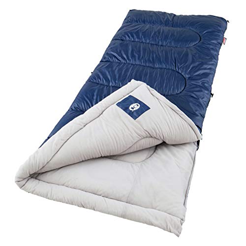 Coleman Cold-Weather 20°F Brazos Sleeping Bag, Navy