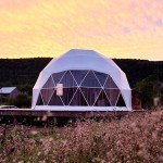 Spacious Transparent Geodesic Luxury Dome Tent