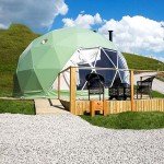 Spacious Transparent Geodesic Luxury Dome Tent