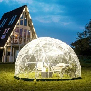 9.5ft Geodesic Bubble Dome Tent with Door