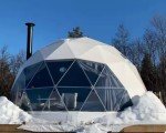 6m Geodesic Dome Tent for Glamping Adventures