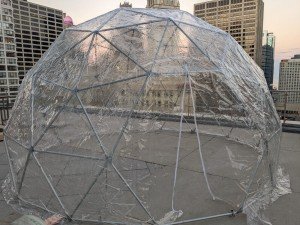 5m Geodesic Dome Tent for Glamping and Patio