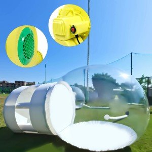 3m Inflatable Transparent Camping Tent with Blower