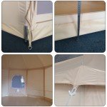 Waterproof Luxury Canvas Yurt Tent for Glamping