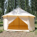 Waterproof Luxury Canvas Yurt Tent for Glamping