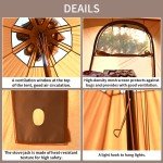 Canvas Bell Tent with Stove Jack - 16.4 Feet