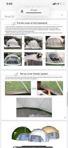 7M Glamping Dome with Solar Fan & Glass Door