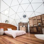 26ft Geodesic Dome Glamping Tent with Bathroom