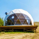 26ft Geodesic Dome Glamping Tent with Bathroom