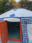 Exotic 18’ Mongolian Handcarved Luxury Yurt
