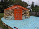 Exotic 18’ Mongolian Handcarved Luxury Yurt