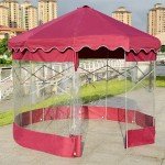 Waterproof Family Camping Bell Tent for All Seasons