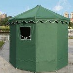 Waterproof Family Camping Bell Tent for All Seasons