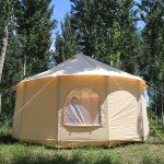 Waterproof Mongolian Yurt Tent for Family Camping