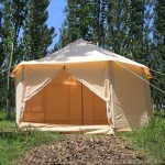 Waterproof Mongolian Yurt Tent for Family Camping