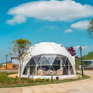 Luxury Geodesic Dome Tent for Outdoor Camping