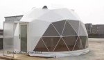 6m Luxury Geodesic Dome Tent with Bathroom