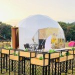 Luxury Geodesic Dome Tent for Outdoor Camping