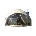 Spacious 7M Transparent Geodesic Camping Dome Tent