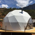 Spacious 7M Transparent Geodesic Camping Dome Tent