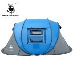 HUI LINGYANG Automatic Pop-Up Family Camping Tent
