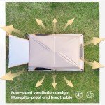 Sonuto Double Layer Family Tent for 3-12 People