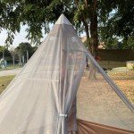 Waterproof Pyramid Tent for 3-4 People