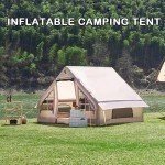 Spacious Inflatable Waterproof Roof Tent for Camping