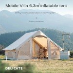 Spacious Inflatable Waterproof Roof Tent for Camping