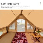 Spacious Inflatable Waterproof Roof Tent for Camping