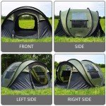 Automatic Pop-Up Tent for 3-4 Campers