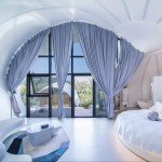 Snail Shape Luxury Glamping Tent for Camping