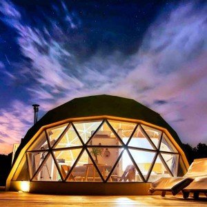 Waterproof Fireproof Glamping Dome Tent for Camping